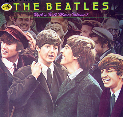 THE BEATLES - Rock 'n' Roll Music Vol 1 album front cover vinyl record